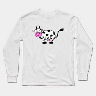 COW  Lover Funny Cow Art Long Sleeve T-Shirt